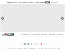 Tablet Screenshot of fundacionimase.com